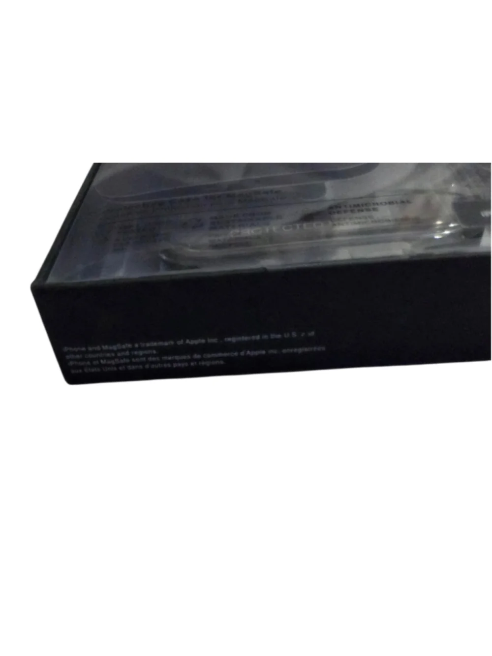 Coach Protective Case for iPhone 14 Pro, Clear and Black, One Size NEW